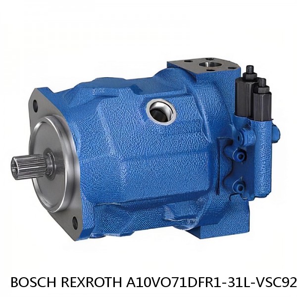 A10VO71DFR1-31L-VSC92K04-SO309 BOSCH REXROTH A10VO Piston Pumps #1 image