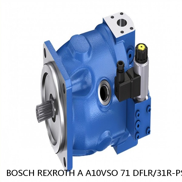 A A10VSO 71 DFLR/31R-PSA12N BOSCH REXROTH A10VSO Variable Displacement Pumps #1 image