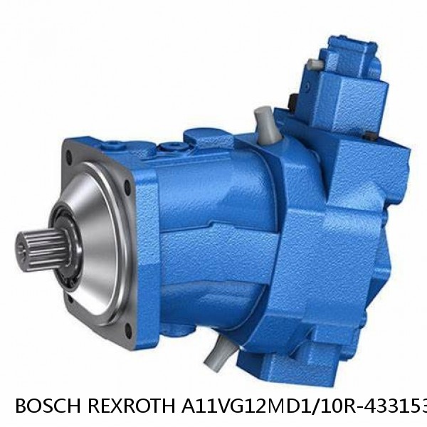 A11VG12MD1/10R-433153 *G* BOSCH REXROTH A11VG Hydraulic Pumps #1 image